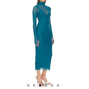 Shailene Maxi Dress in Ocean Depths  revolve nwt